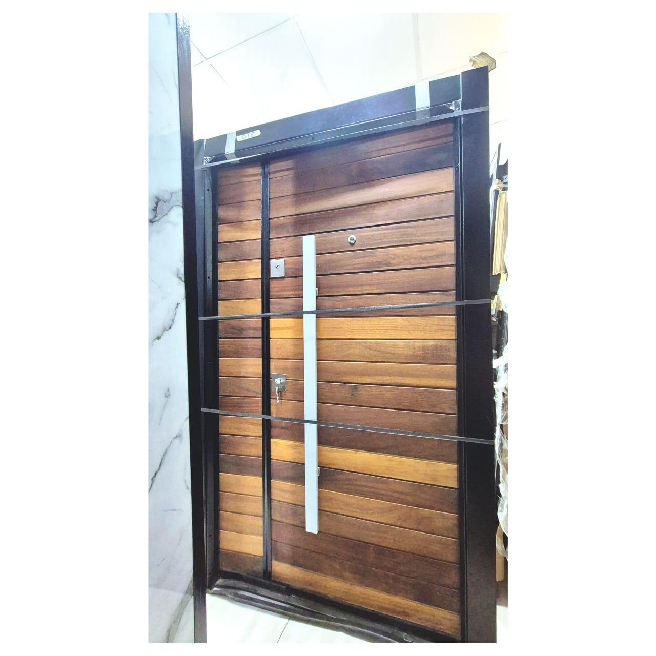 ANS0015 – Horizontal Timber Steel Door