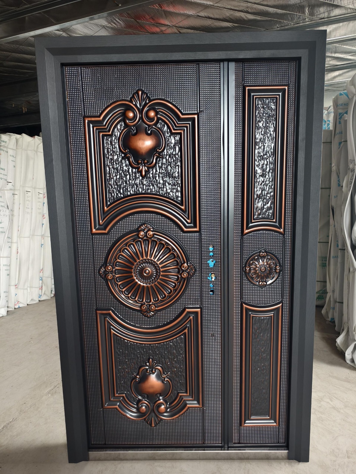 ANS0001 – Royal Cast Security Door (Bronze Pattern)