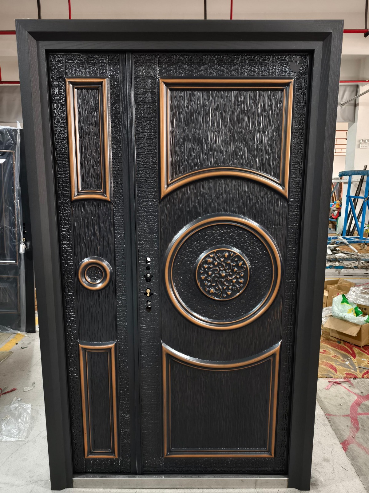 ANS0002 – Imperial Cast Security Door (Circle Design)